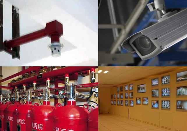 龙华山办事处机房安防