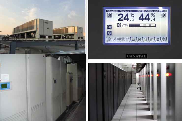 龙华山办事处机房制冷